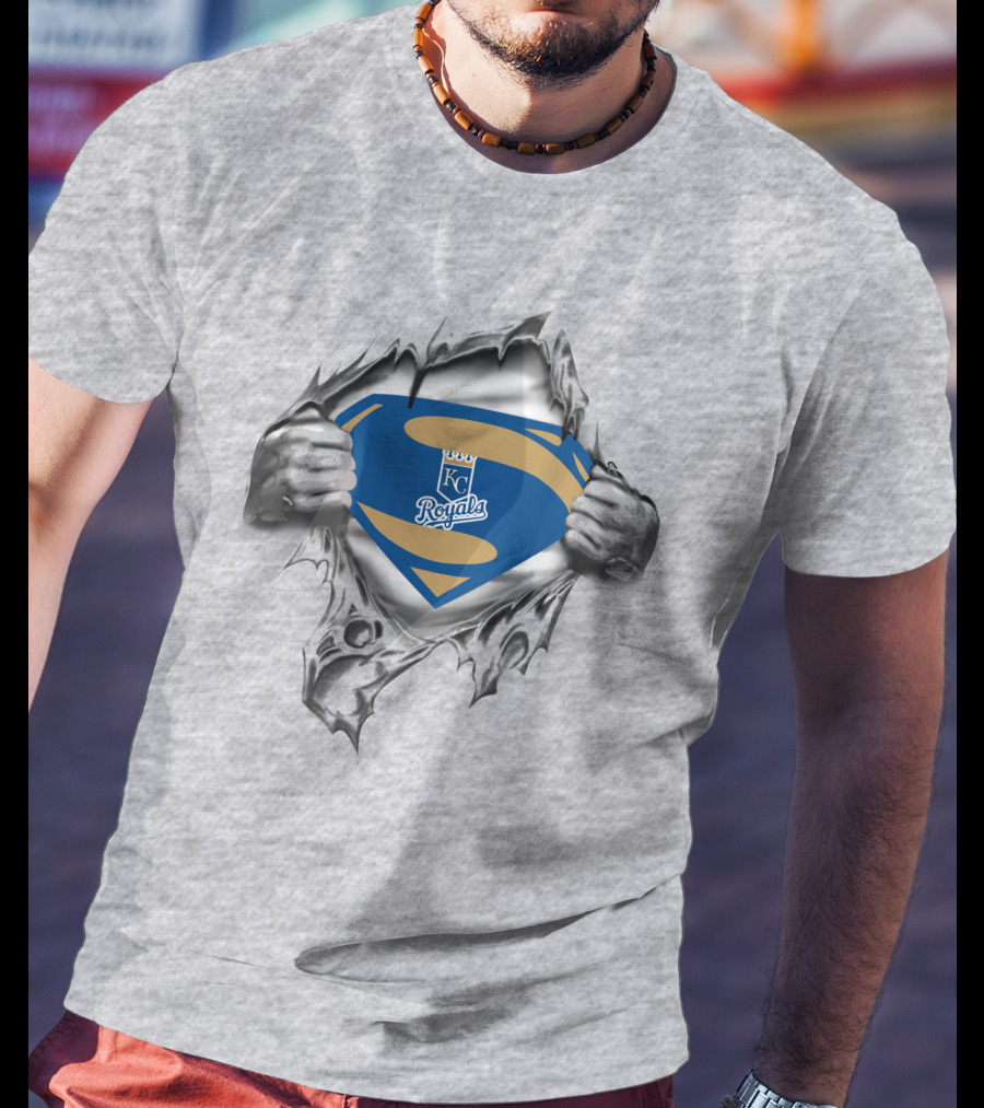 Kansas City Royals Kc Superman T-Shirt