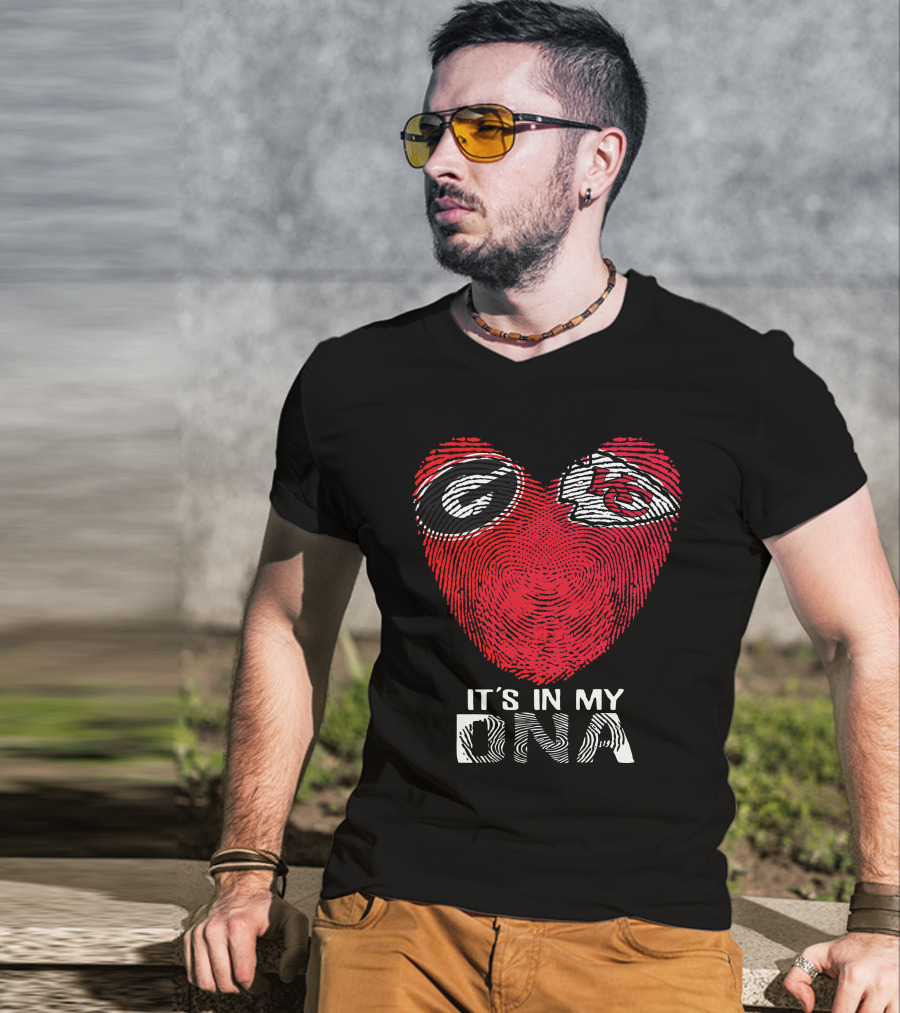 Georgia Bulldogs Chiefs It's In My DNA T-Shirt