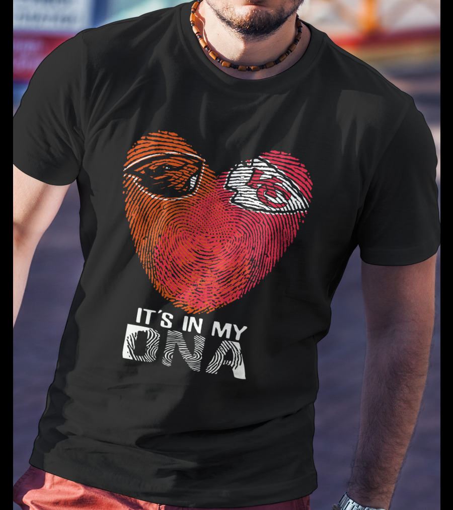 Oregon State Beavers And Kansas City Chiefs It's In My DNA T-Shirt