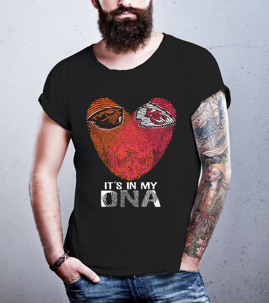 Oregon State Beavers And Kansas City Chiefs It's In My DNA T-Shirt