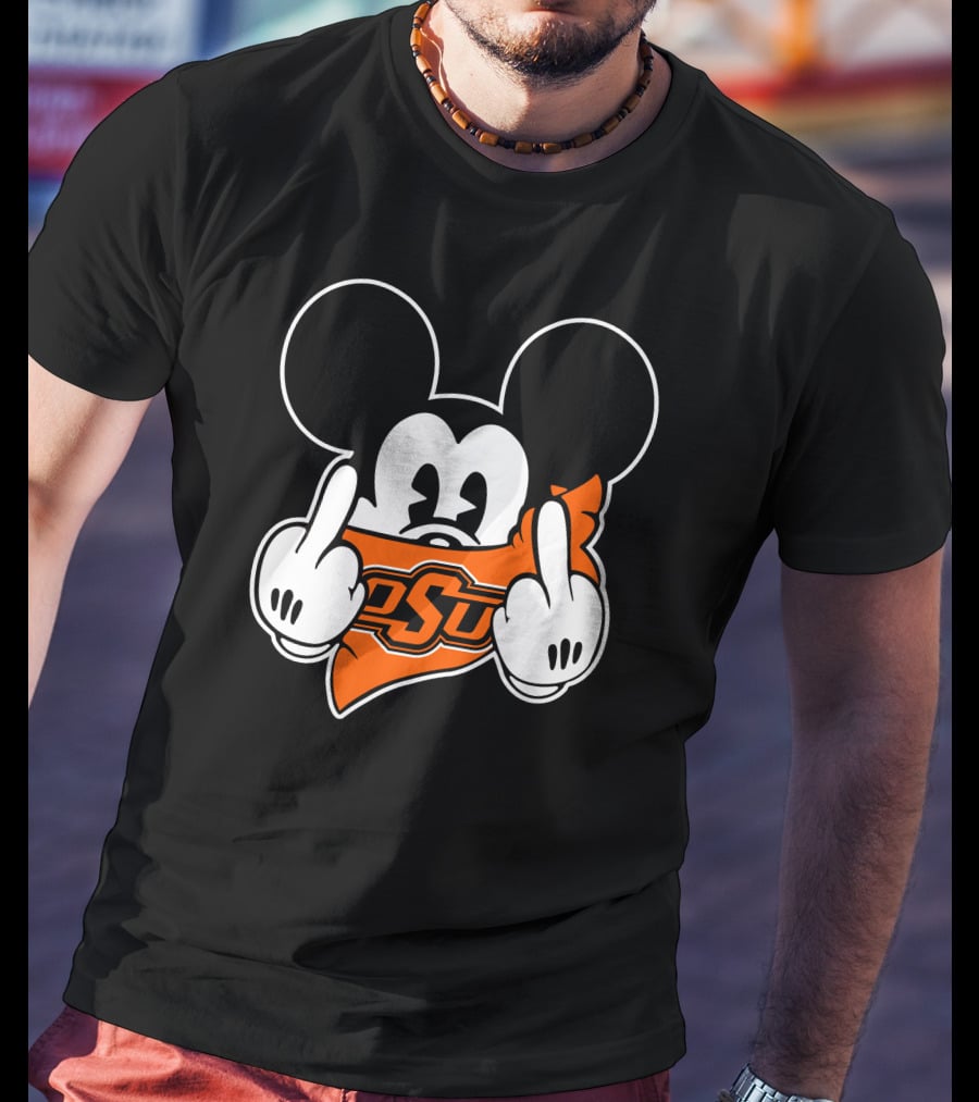 Oklahoma State Cowboys OSU Mickey T-Shirt
