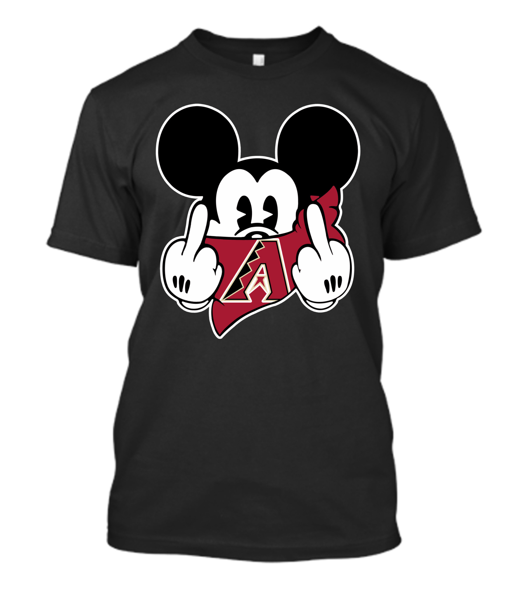 Diamondbacks Mickey Middle Finger T-Shirt