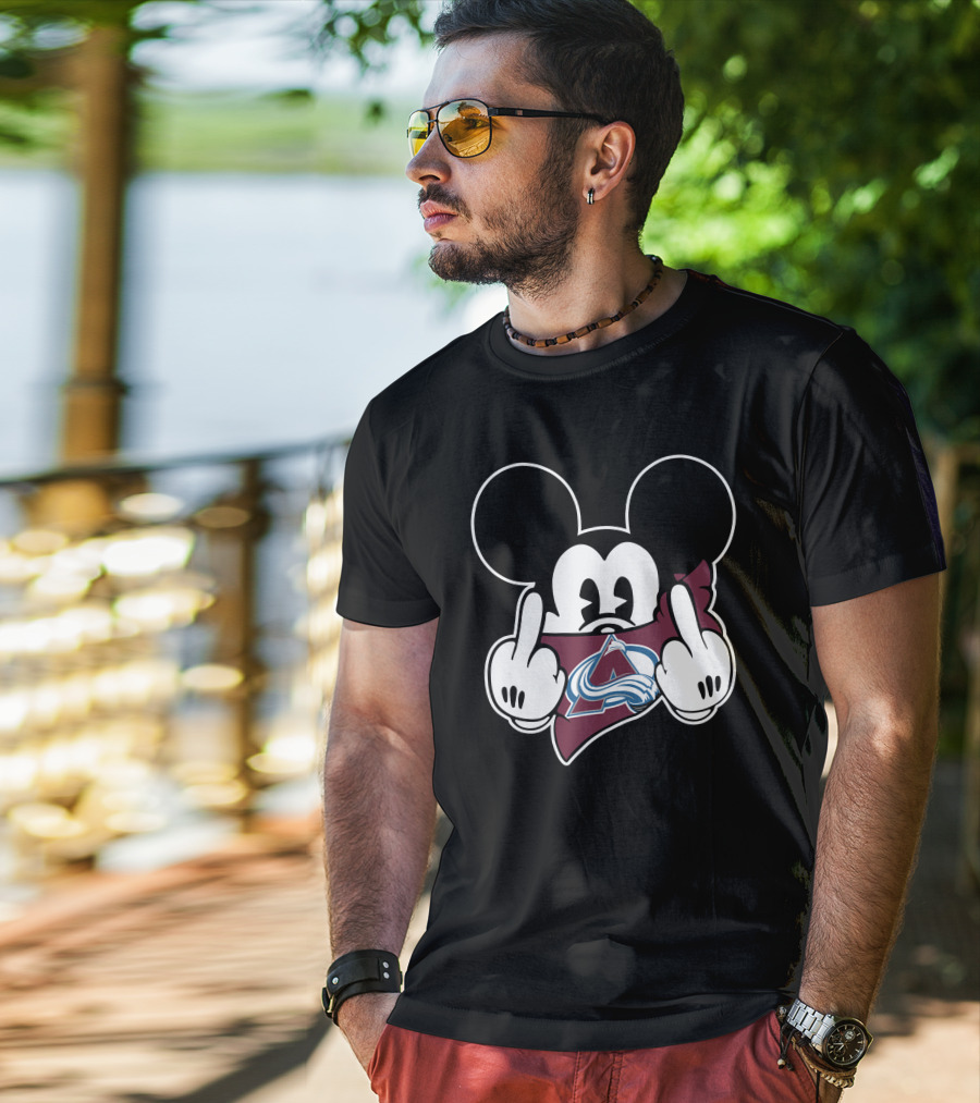 Mickey Mouse Avalanche Colorado Gesture T-Shirt