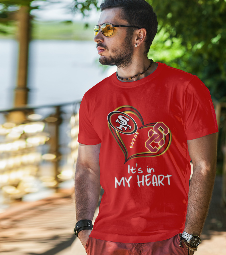 49ers Sc It's In My Heart T-Shirt
