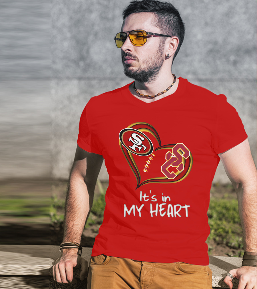 49ers Sc It's In My Heart T-Shirt