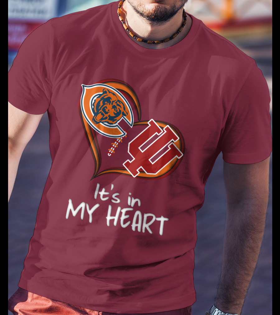 Bears Hoosiers It's In My Heart T-Shirt