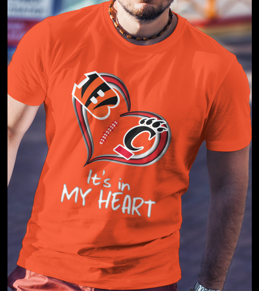Bengals Bearcats It's In My Heart T-Shirt