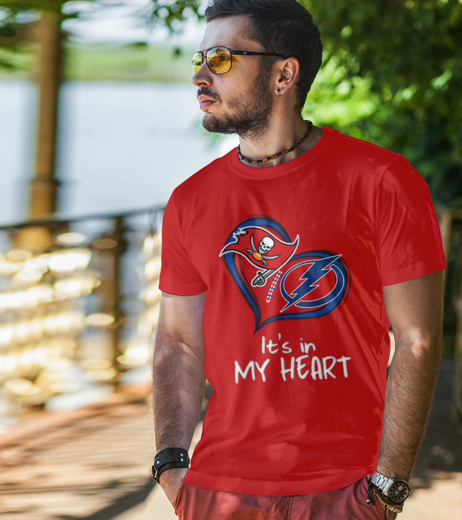 Buccaneers Lightning It's In My Heart T-Shirt