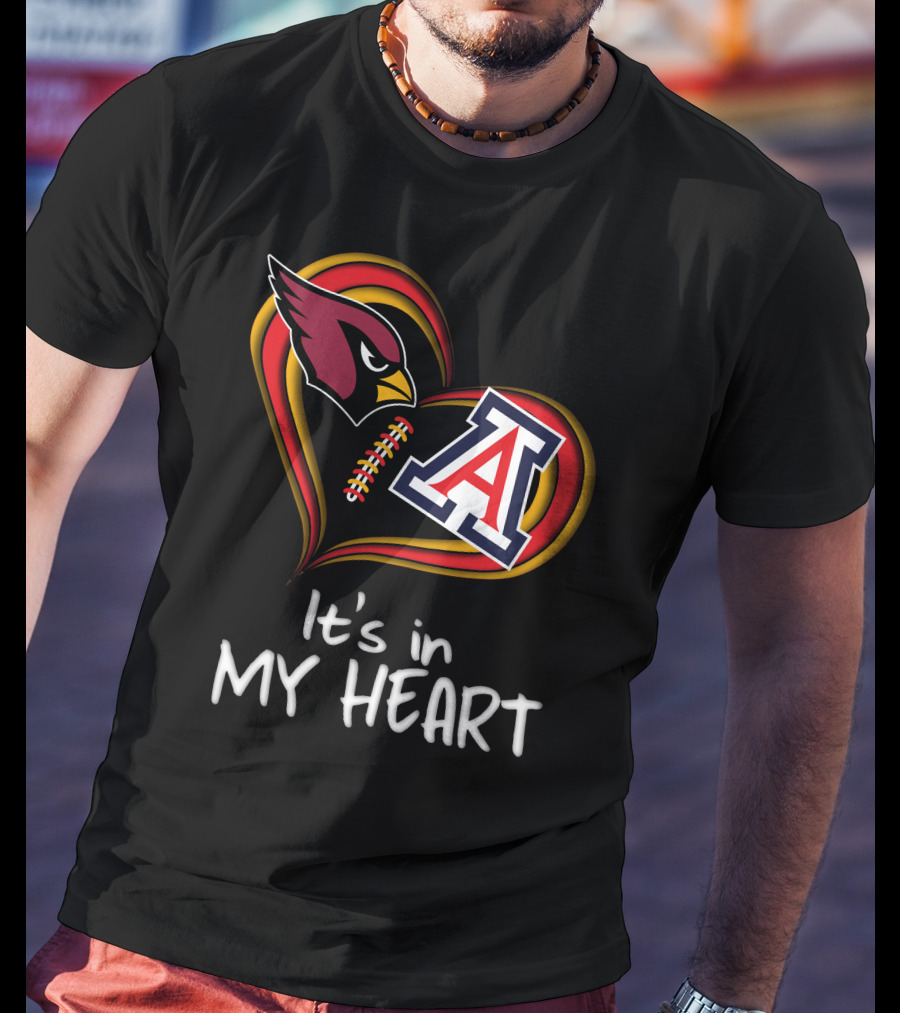 Cardinals Arizona A It's In My Heart T-Shirt
