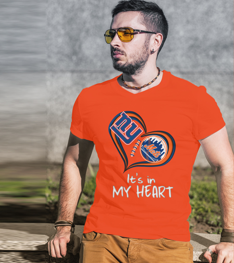NY Mets In My Heart T-Shirt