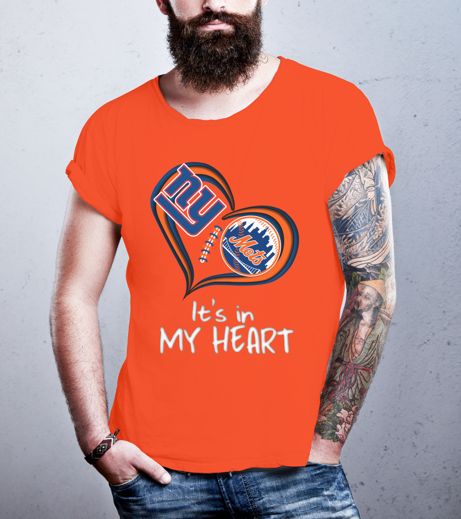 NY Mets In My Heart T-Shirt