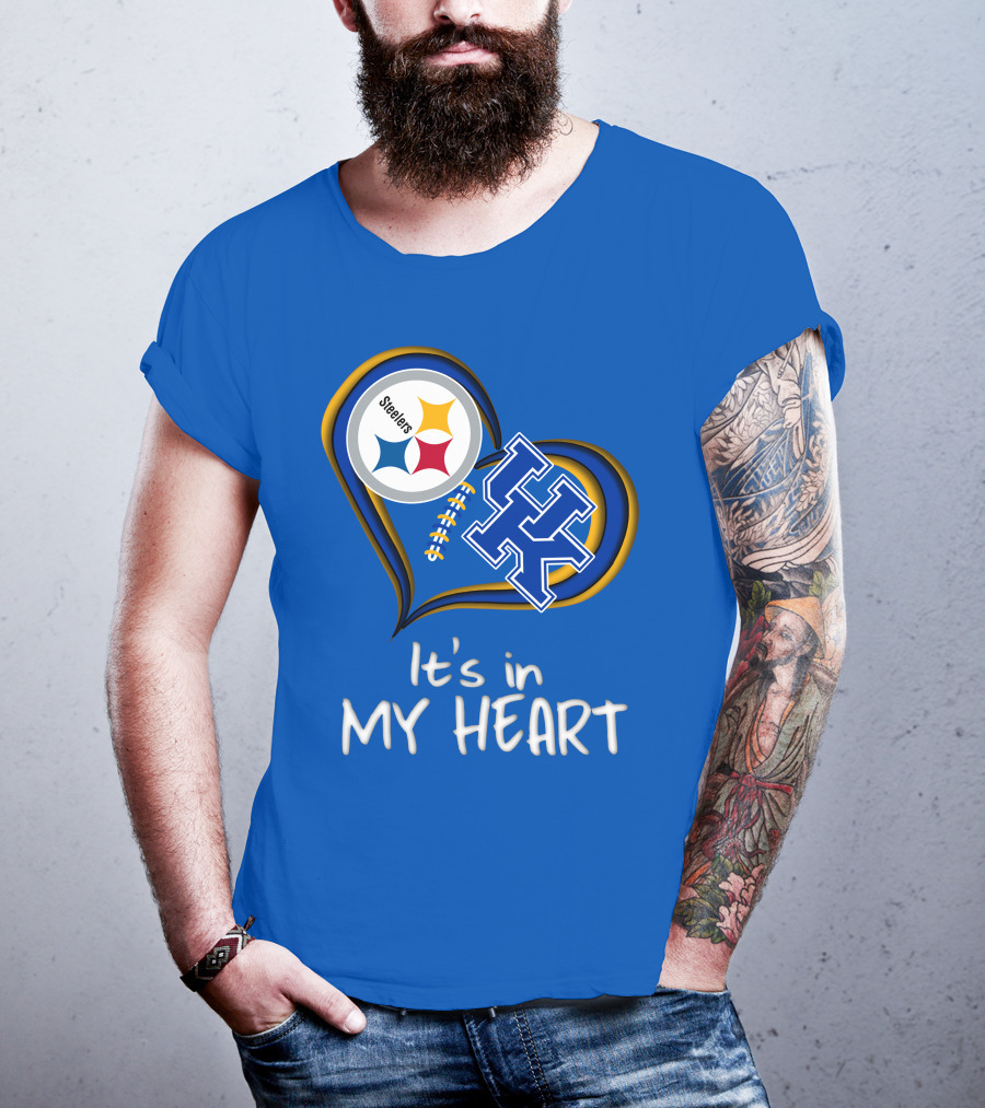 Steelers It's In My Heart Kentucky T-Shirt