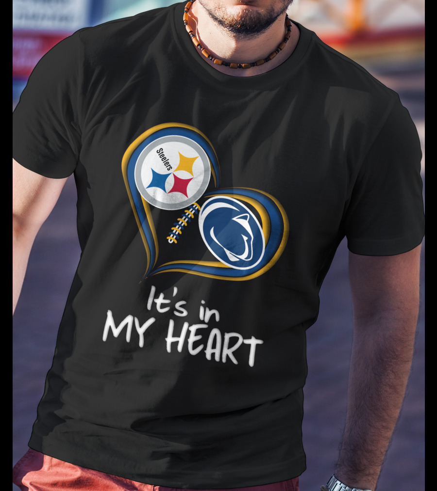 Steelers Penn State It's In My Heart T-Shirt