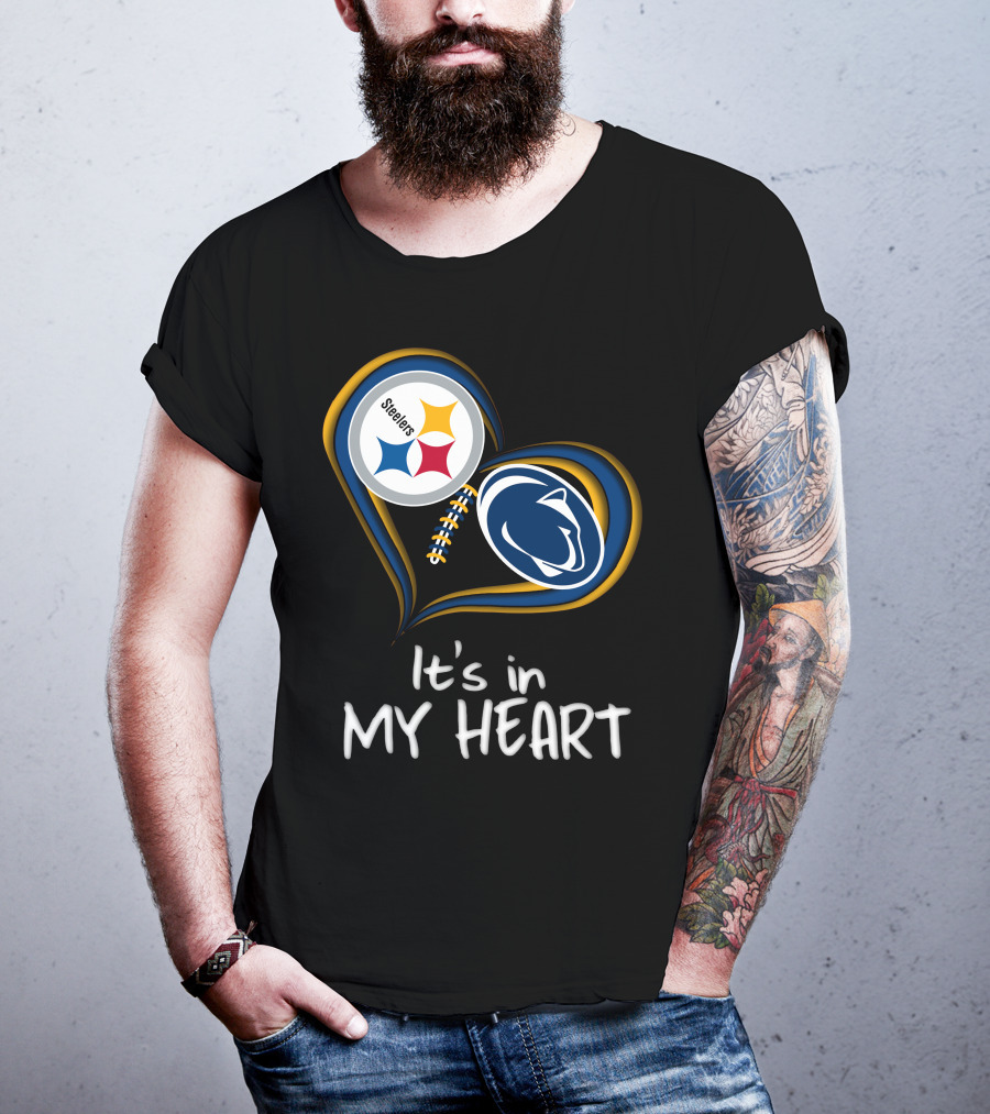 Steelers Penn State It's In My Heart T-Shirt