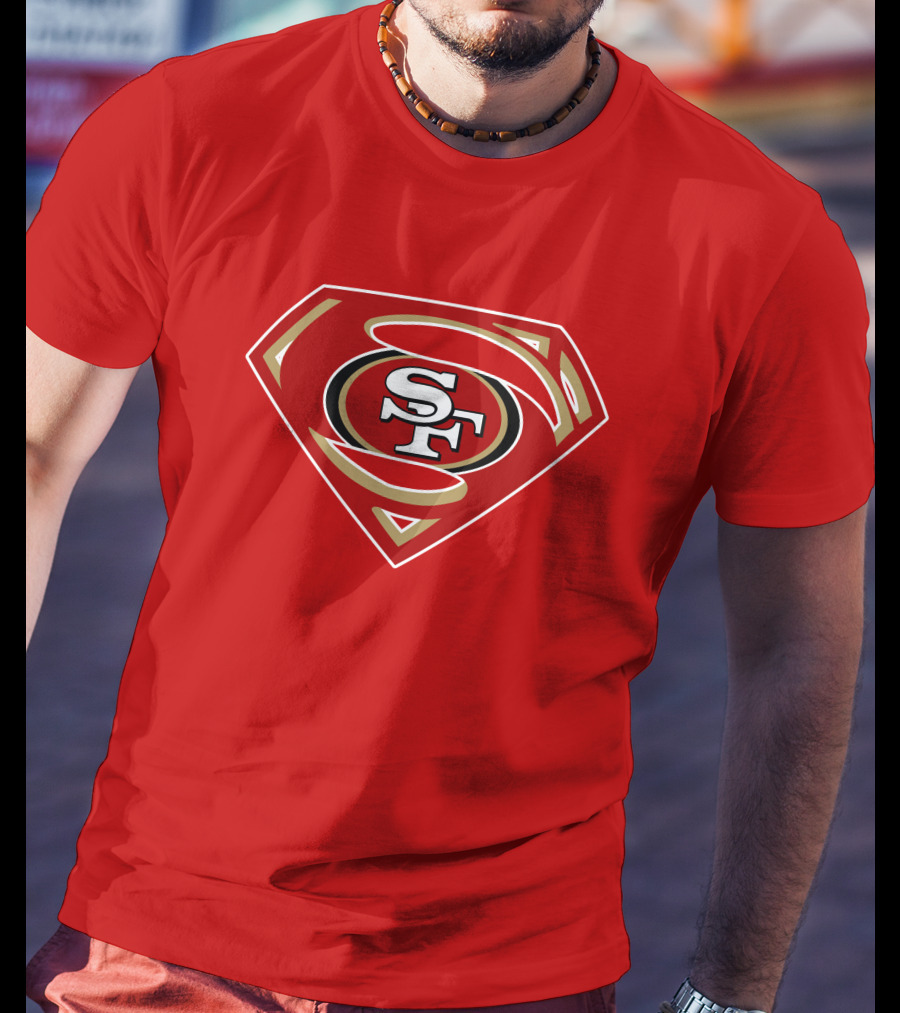 Sf 49ers Superhero T-Shirt