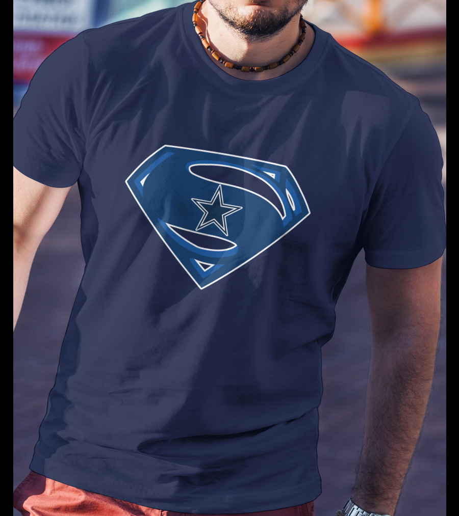 Cowboys Super Man Star Icon T-Shirt
