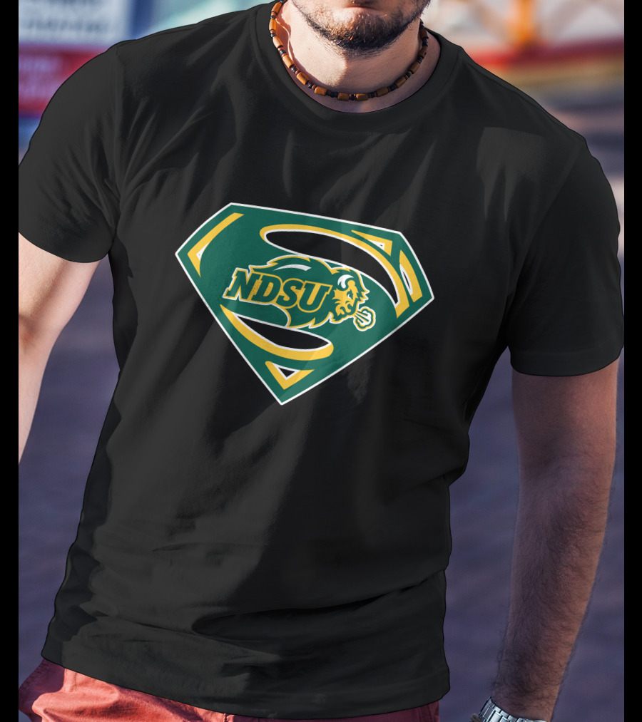 NDSU Bison Superman Shield T-Shirt