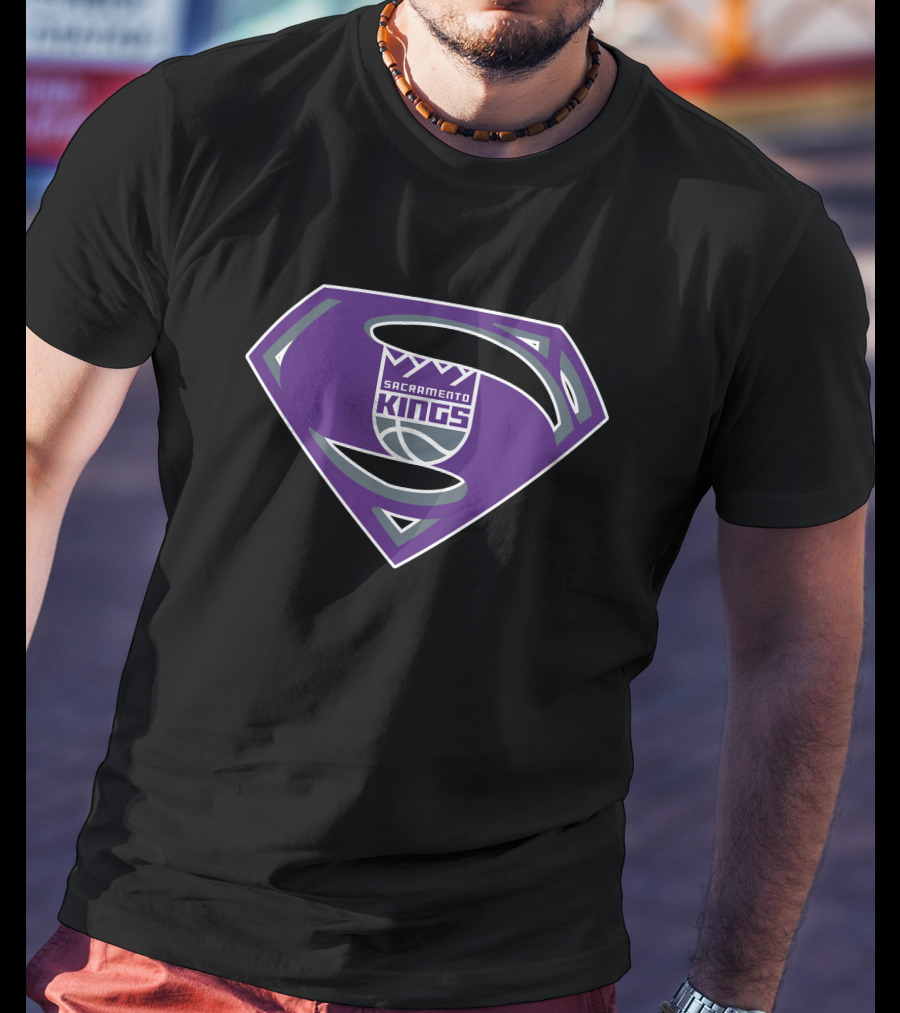 Sacramento Kings Superman T-Shirt