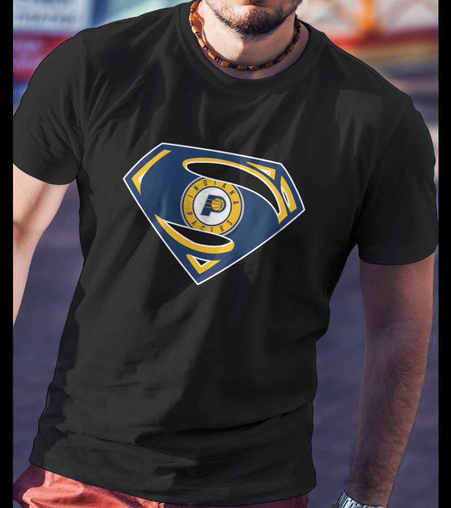 Indiana Pacers Superman T-Shirt