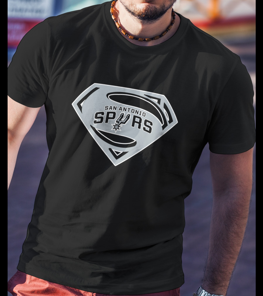 San Antonio Spurs Superman T-Shirt