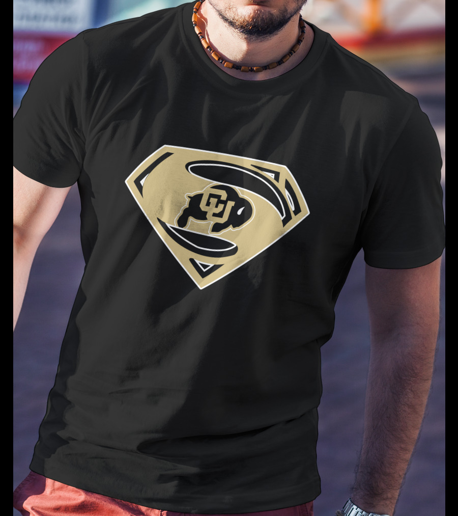 Colorado Buffaloes Superman T-Shirt