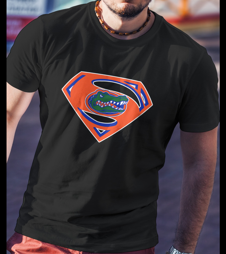 Superman Gators Symbol With Alligator T-Shirt