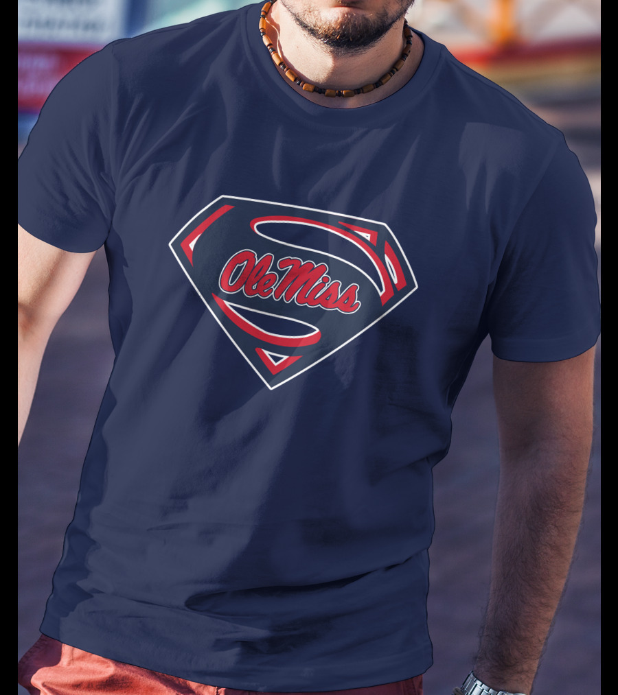 Ole Miss Superman S T-Shirt
