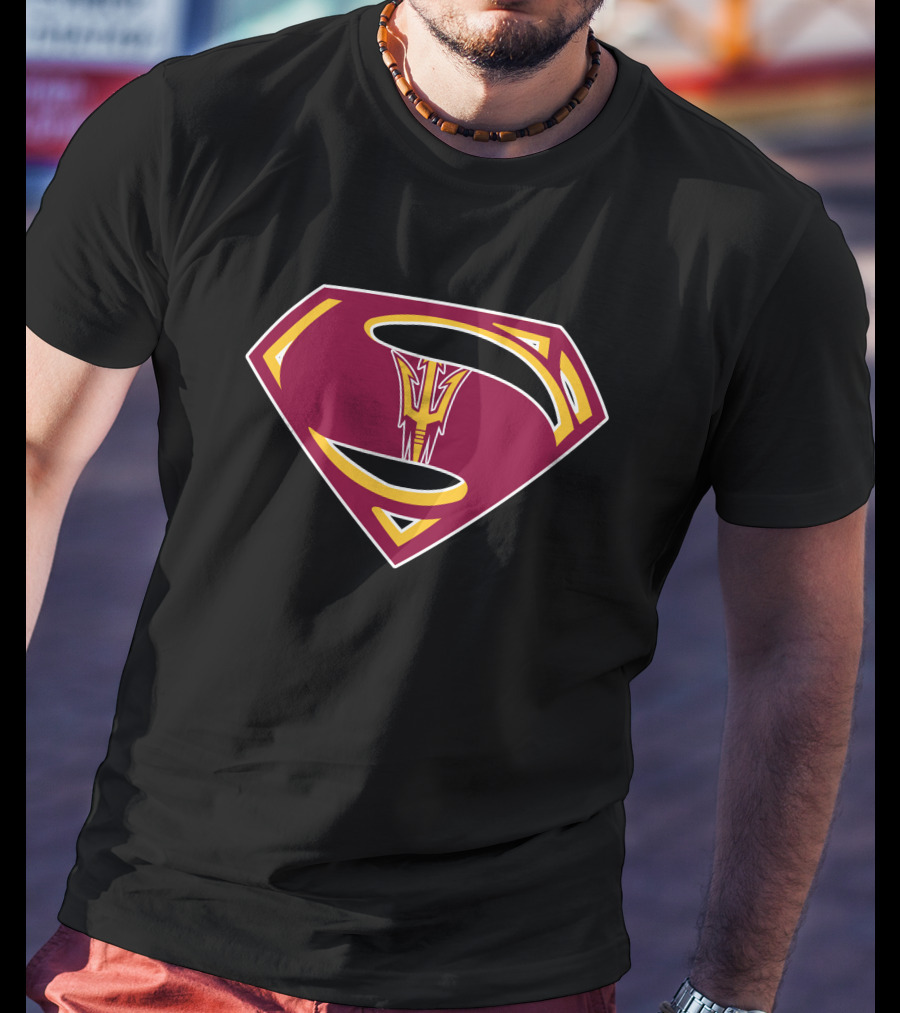 Superman Arizona State Sun Devils T-Shirt