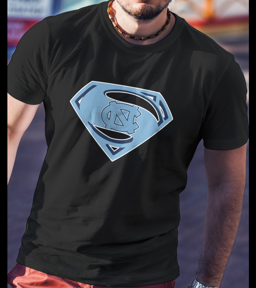 UNC Tar Heels Superman T-Shirt