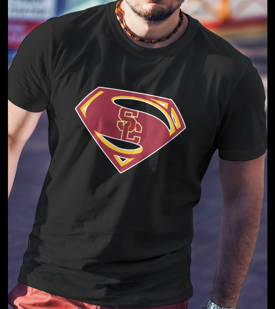 Superman SC Trojans T-Shirt