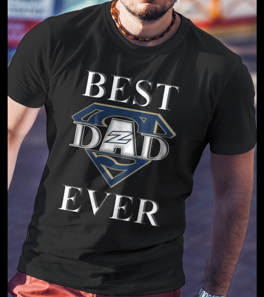 Akron Zips Best Dad Ever Superman T-Shirt