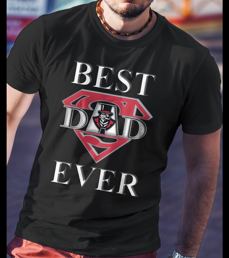 Best Dad Ever Austin Peay Superman T-Shirt