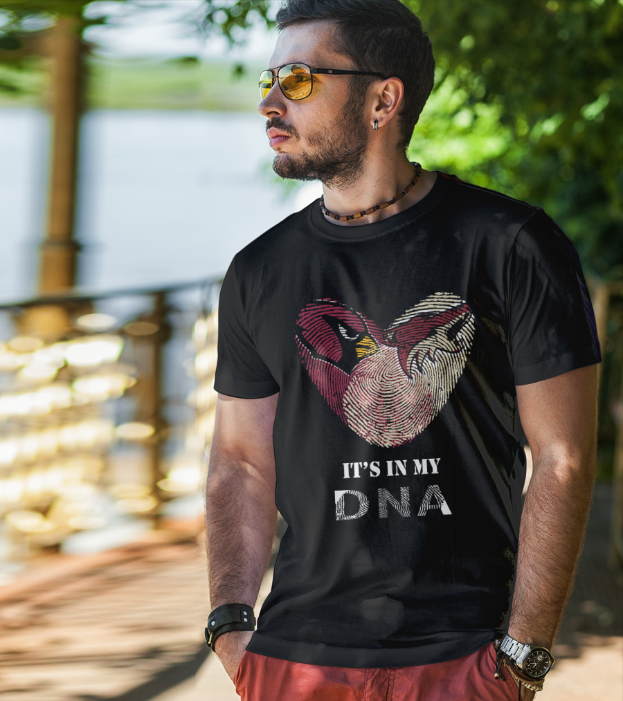 Arizona Cardinals Coyotes It's In My Dna T-Shirt