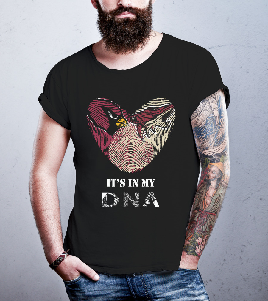 Arizona Cardinals Coyotes It's In My Dna T-Shirt