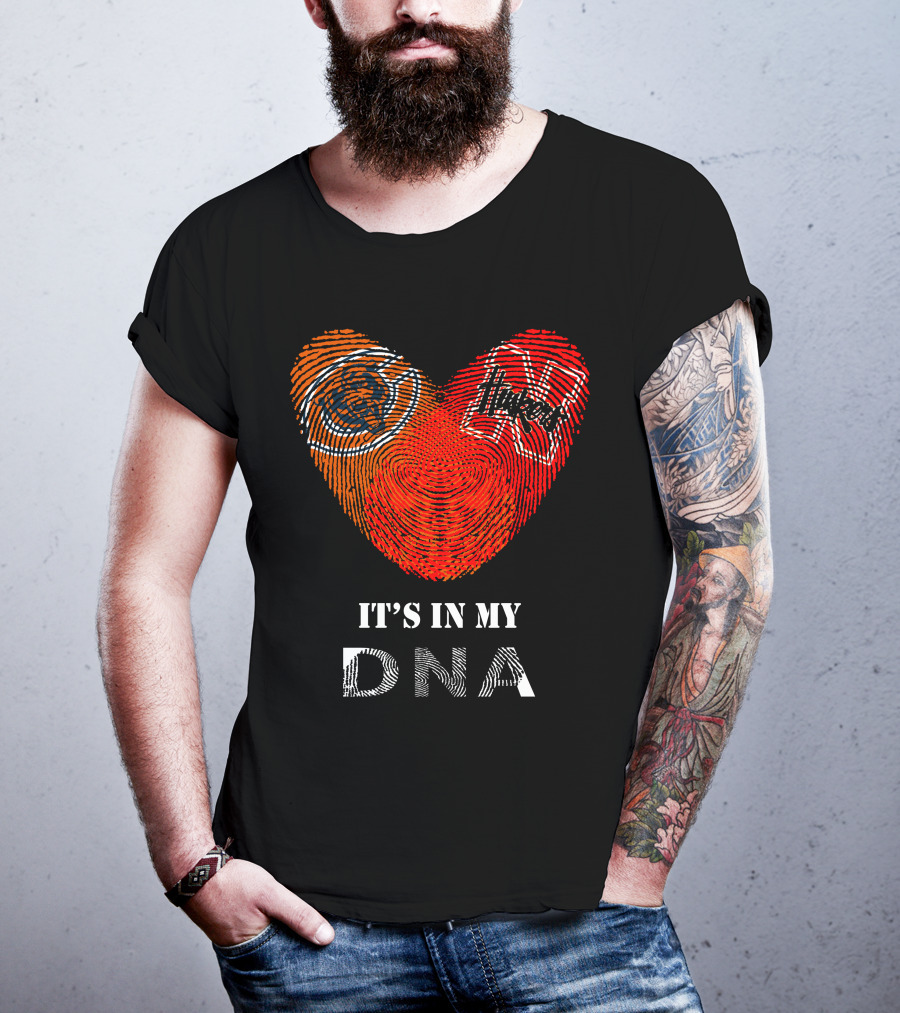 Chicago Bears Nebraska Huskers It's In My DNA T-Shirt