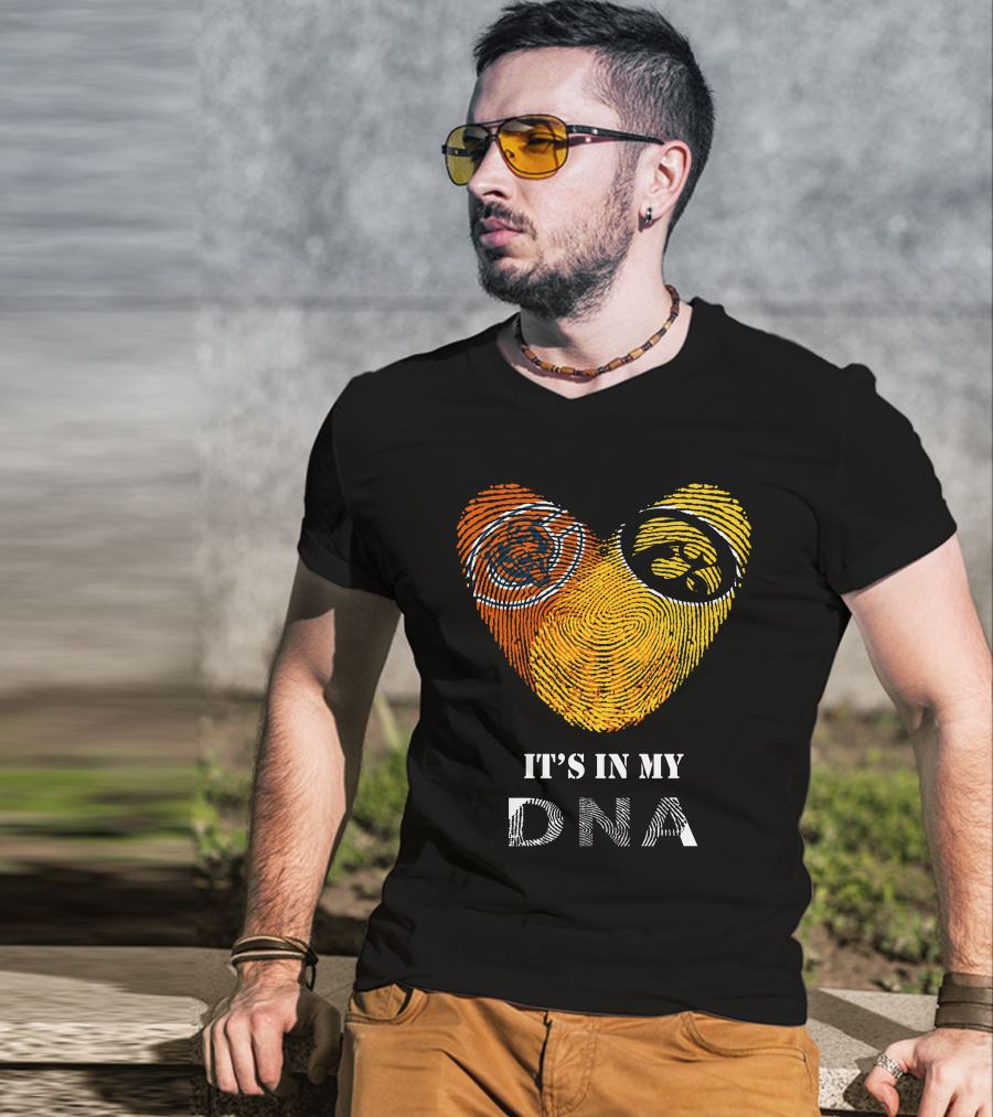 Bears Iowa Hawkeyes It's In My Dna T-Shirt