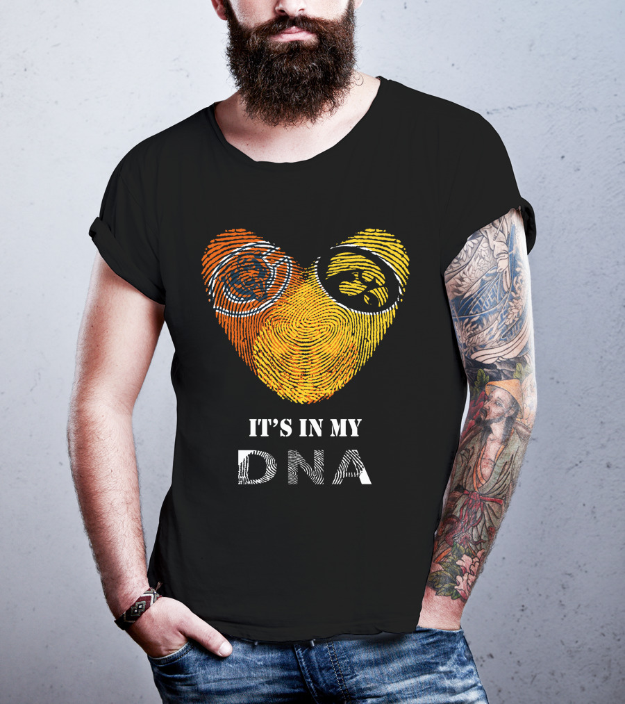 Bears Iowa Hawkeyes It's In My Dna T-Shirt