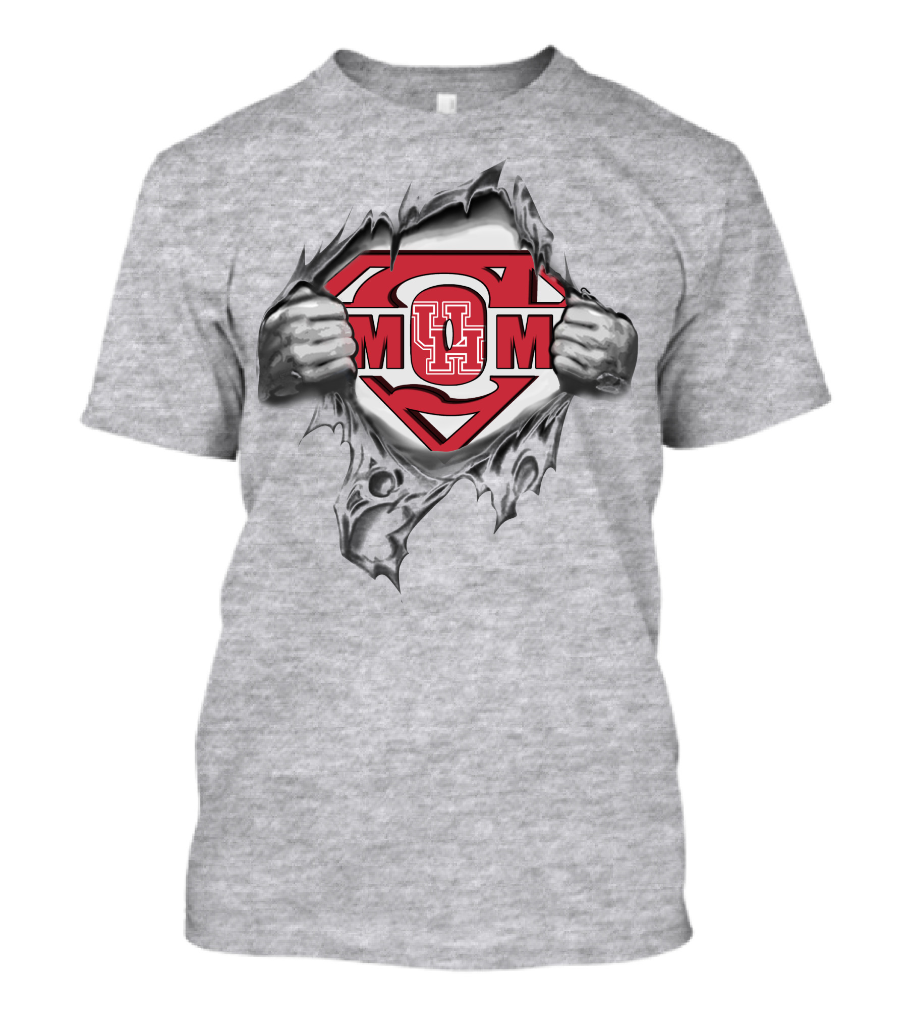 Houston Cougars Super Mom T-Shirt