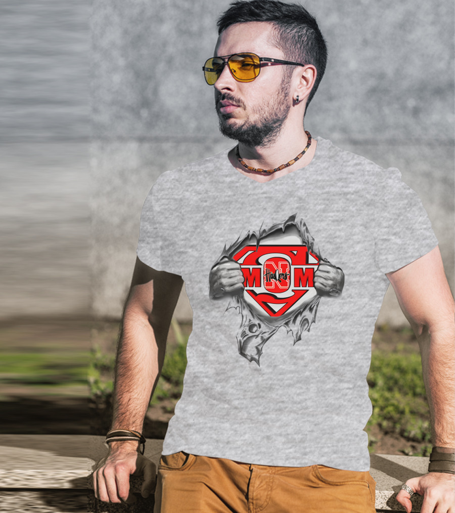 M Husker Mom Nebraska Cornhuskers Super T-Shirt