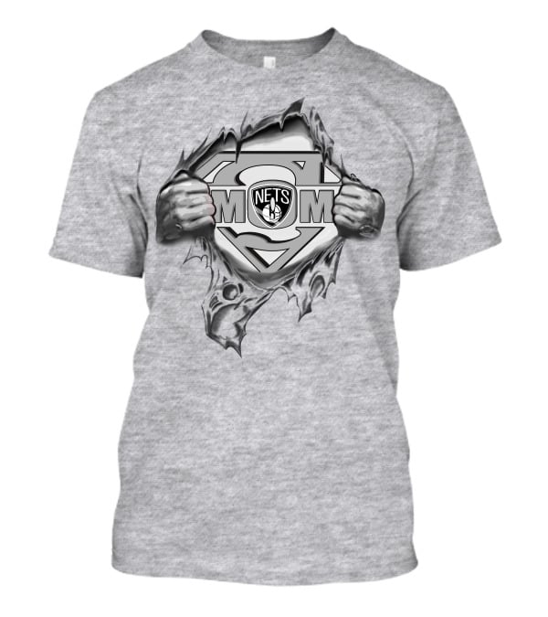 Brooklyn Nets Super Mom T-Shirt