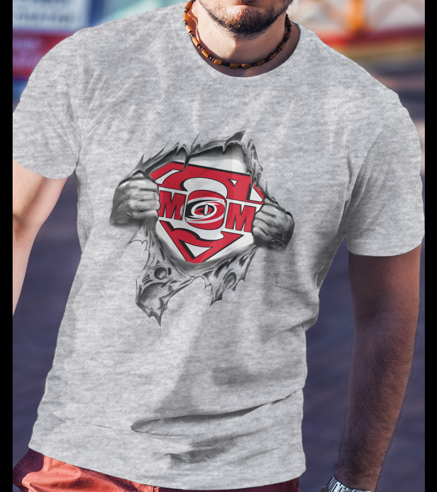 Carolina Hurricanes Super Mom T-Shirt