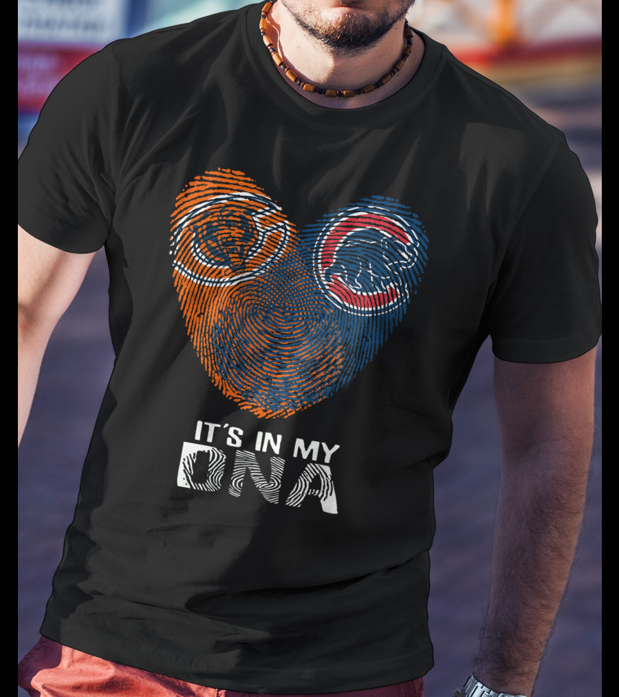 Bears Cubs Logos It's In My DNA T-Shirt