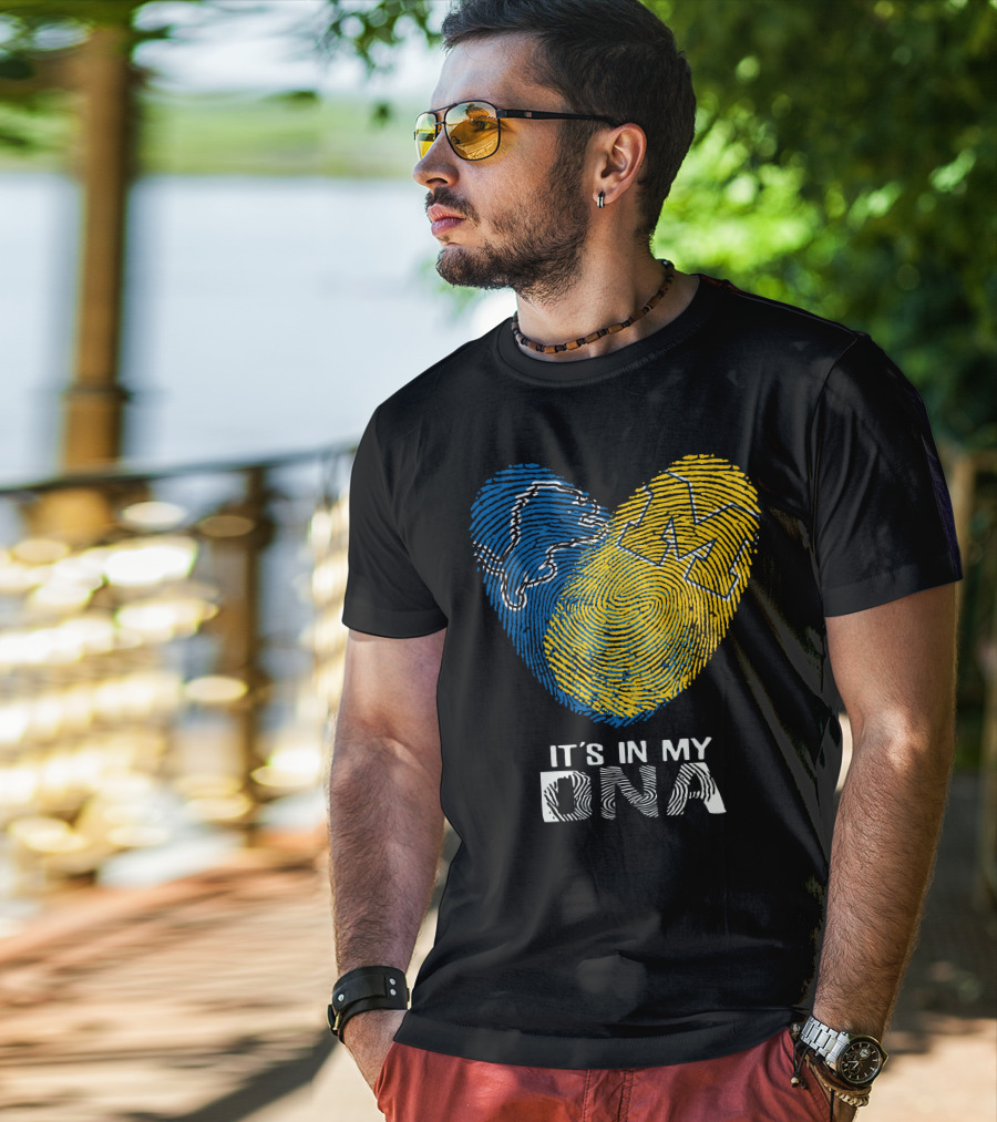 Lions Michigan M It's In My DNA T-Shirt