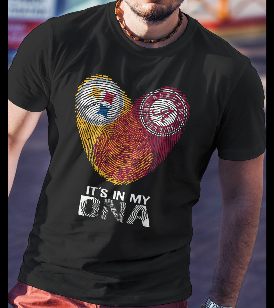 Steelers Alabama Crimson Tide It's In My DNA T-Shirt