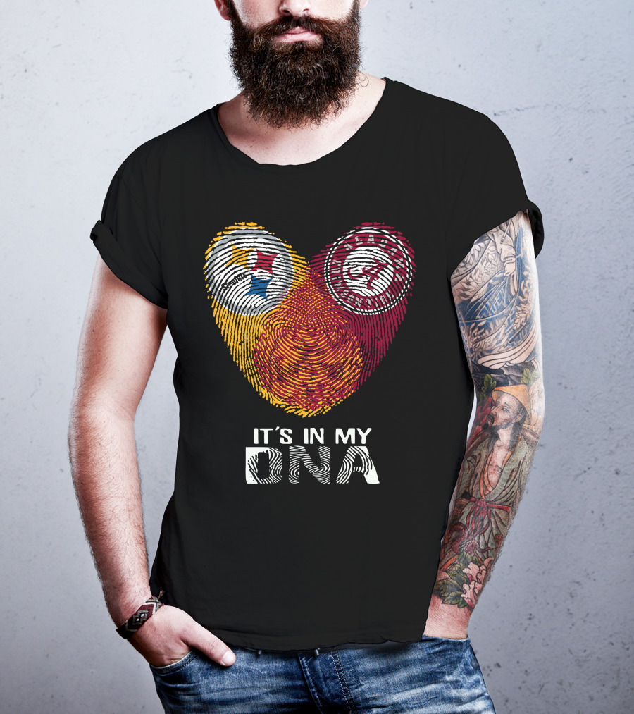 Steelers Alabama Crimson Tide It's In My DNA T-Shirt
