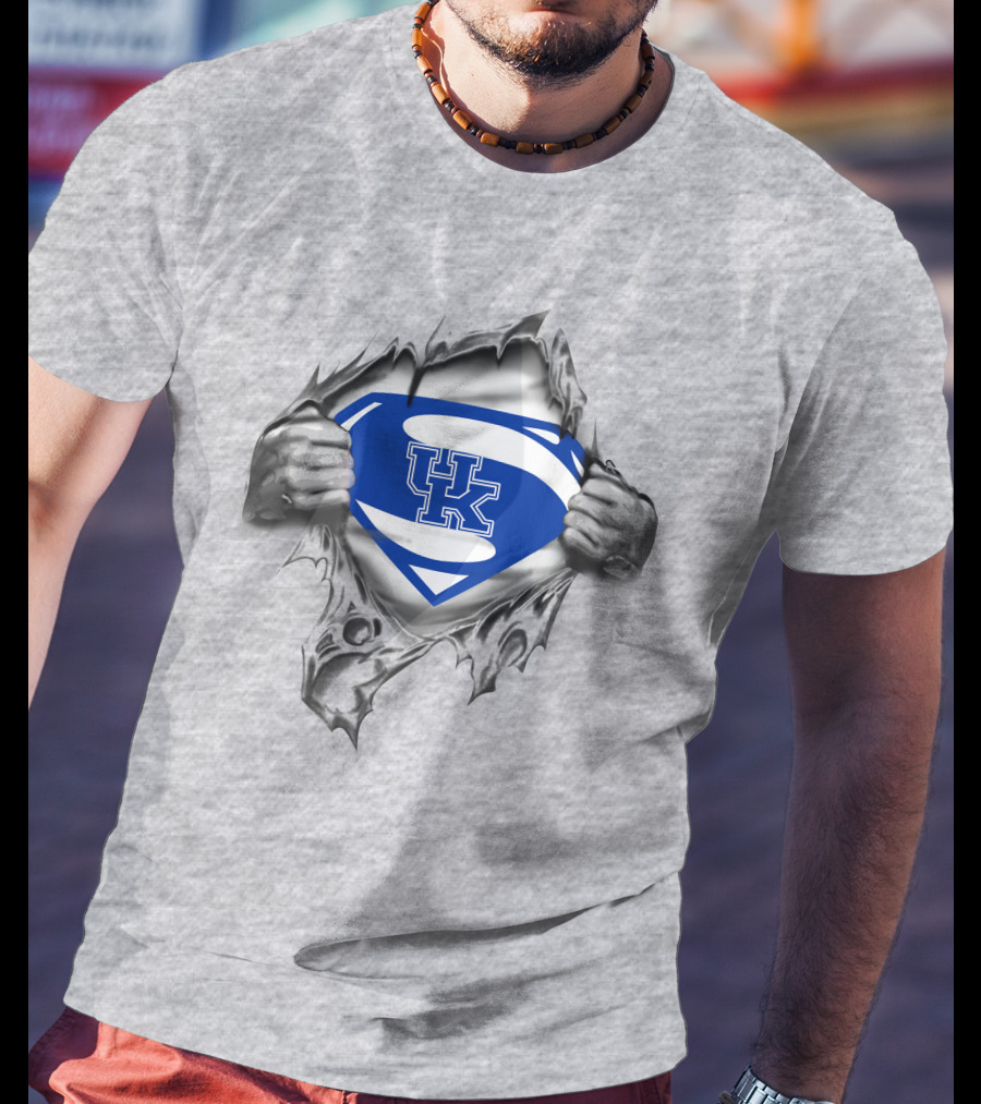 University Of Kentucky Wildcats Superhero T-Shirt