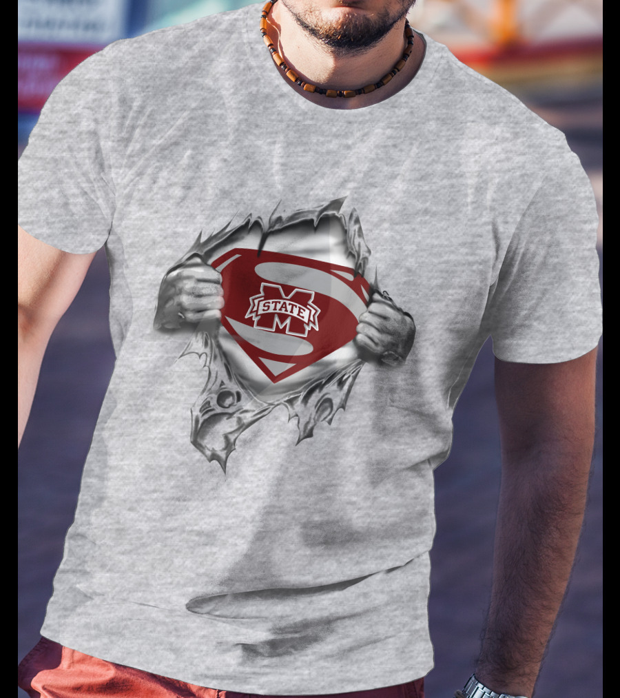 MS State Super Logo Burst T-Shirt