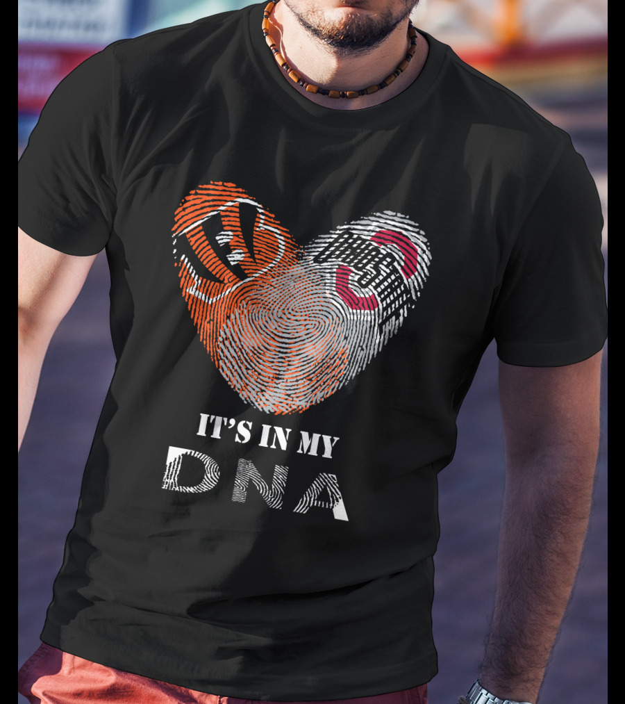 Bengals Ohio State Buckeyes It's In My DNA T-Shirt
