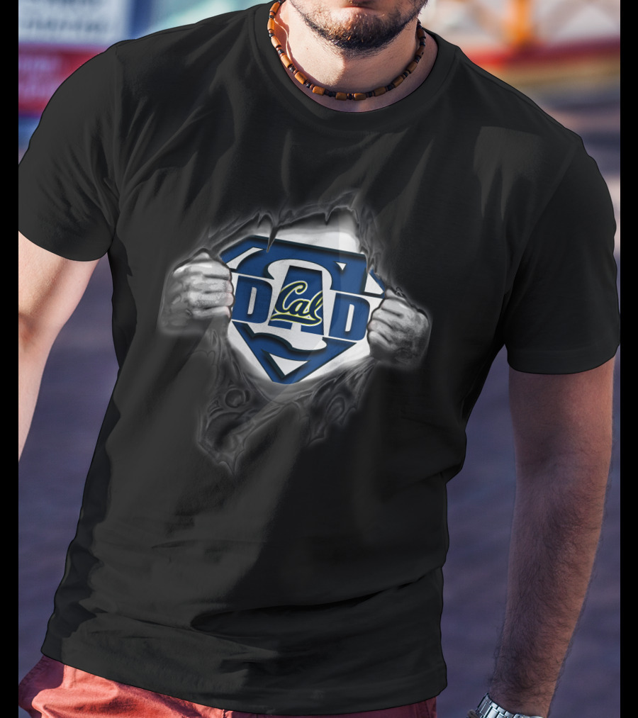 Cal Bears Super Dad Hero Inside T-Shirt
