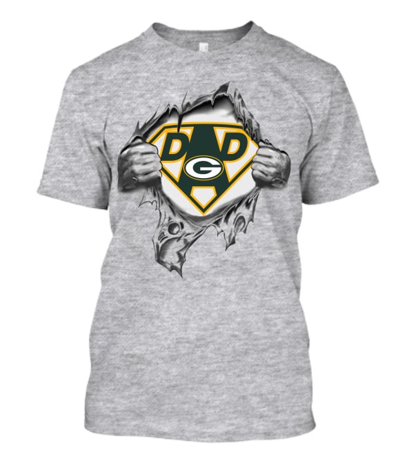 Packers Super Dad G Logo Dad Shield T-Shirt